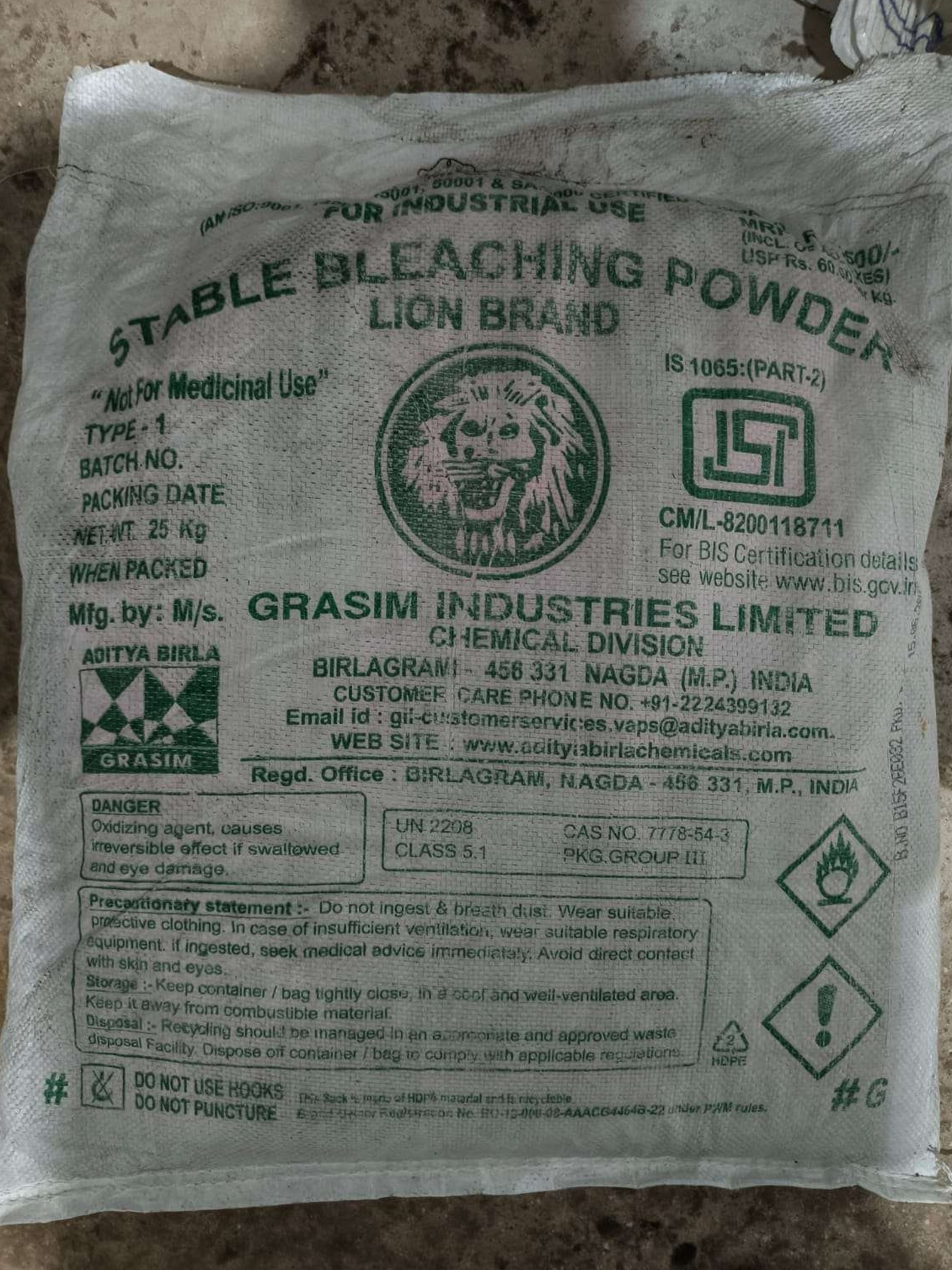 Bleaching Powder - KCI (India)