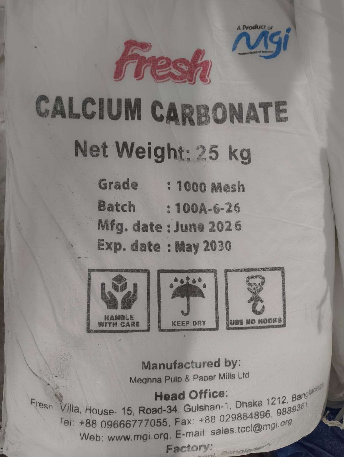 Calcium (1000 Mesh) - MGI (Bangladesh)